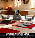 Tixixc 5-in-1 Portable Glass Air Fryer